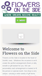 Mobile Screenshot of flowersontheside.com